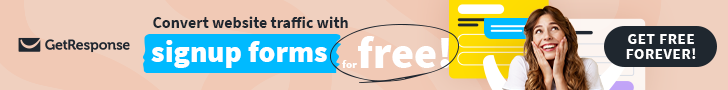 Convert website traffic with signup forms