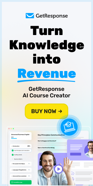 GetResponse AI Course Creator
